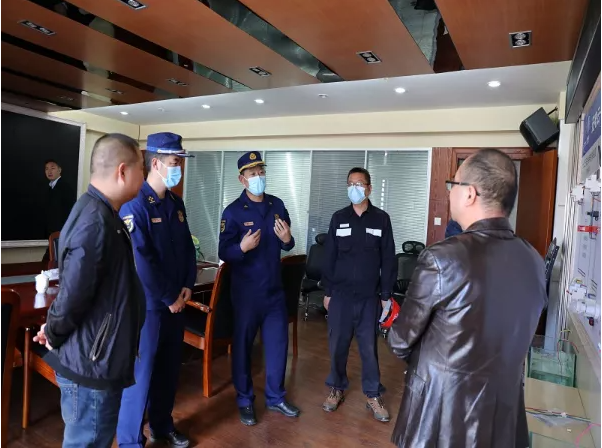 五华区消防救援大队与区供电局共同调研电气火灾智慧消防预警系统